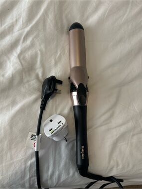 BaByliss Pink Gold and Black Curling Iron
